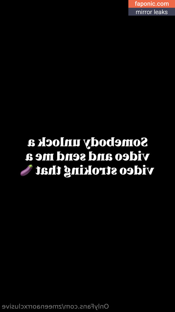 ZmeenaOrrxclusive