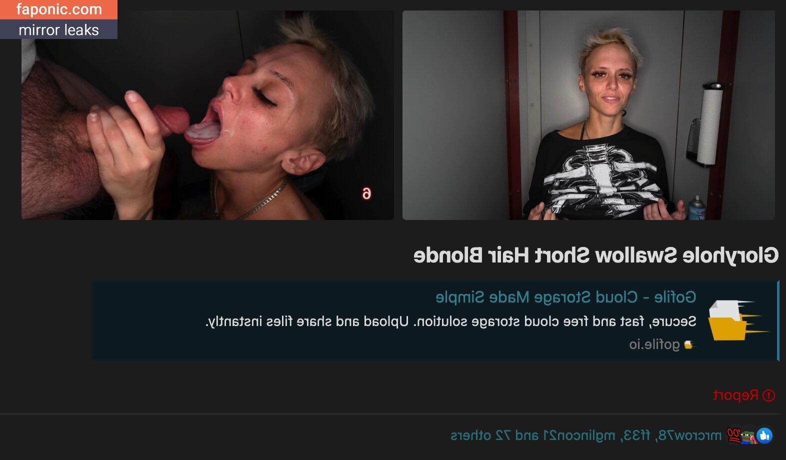Gloryhole Swallow