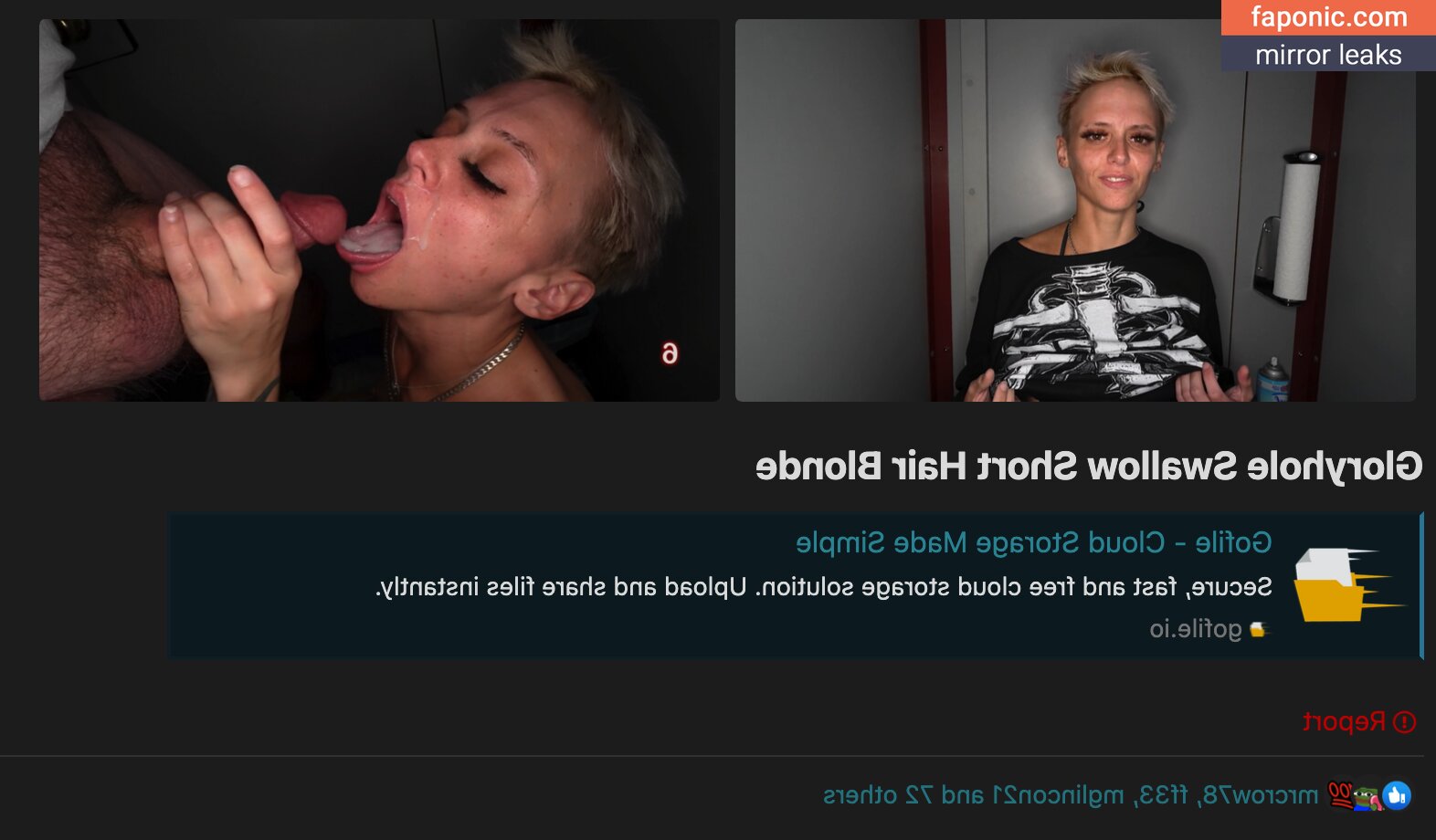 Gloryhole Swallow